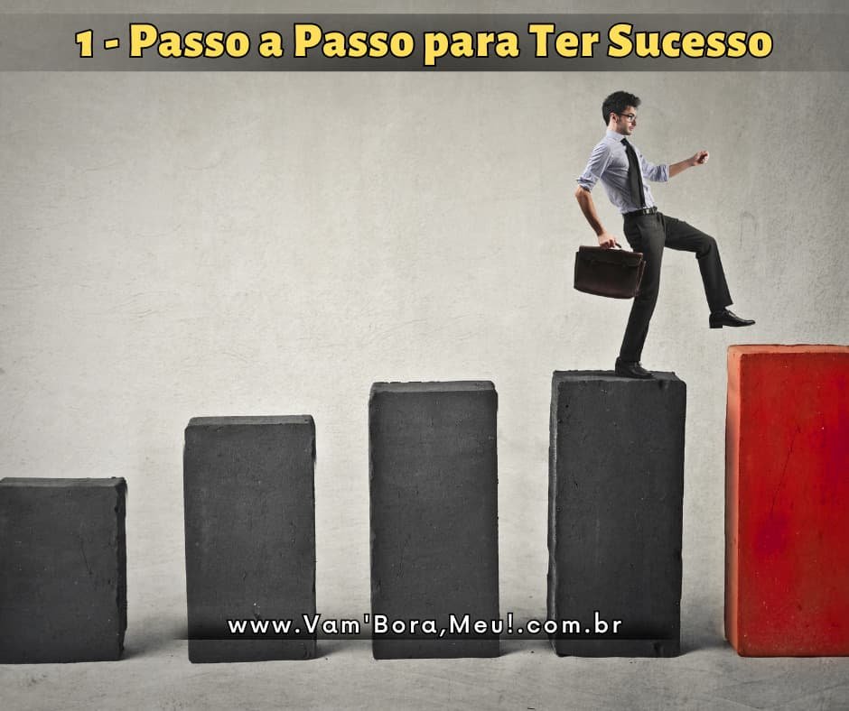 A jornada para o sucesso é uma escalada progressiva. Cada etapa representa um desafio superado e uma lição aprendida. O homem vestido formalmente simboliza determinação e comprometimento, enquanto a maleta indica preparação e trabalho árduo. À medida que ele se aproxima da última coluna, destacada em vermelho, a vitória está próxima. Esta imagem nos lembra que, com persistência e dedicação, podemos alcançar nossos objetivos mais ambiciosos. Cada passo nos aproxima do topo, onde os frutos do nosso esforço esperam para serem colhidos.
