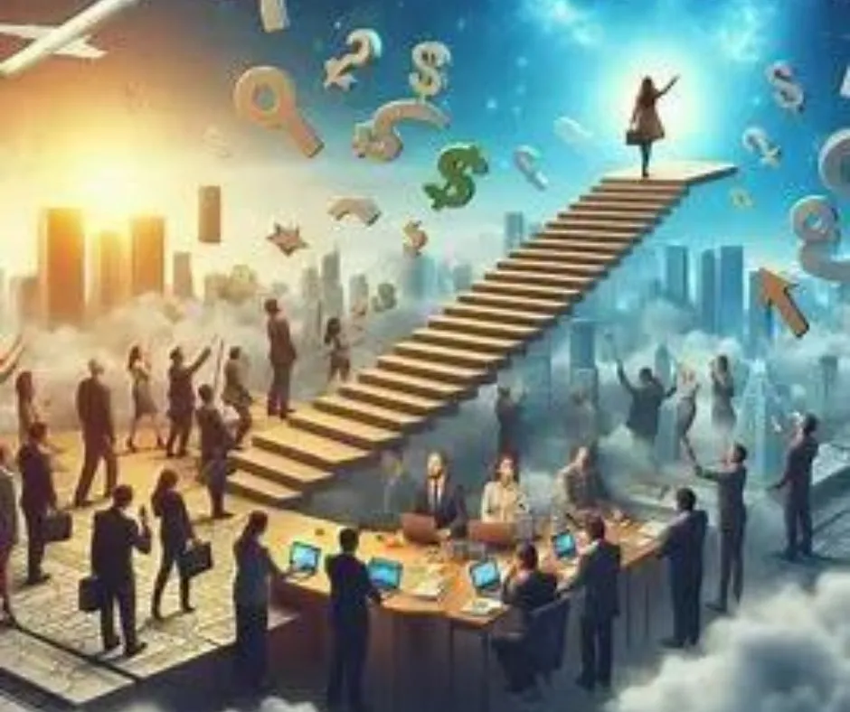 Trilha do sucesso: siga os passos na jornada para alcançar seus objetivos.