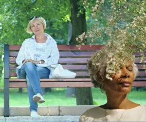 Imagem inspiradora de uma pessoa observando placas de direção em um cenário natural, simbolizando escolhas, autoconhecimento e tomada de decisão consciente. Ideal para conteúdos de motivação e autoajuda no site Vam'Bora,Meu!.com.br, com foco em autoestima, desenvolvimento pessoal, coaching, meditação e bem-estar no estilo de vida.